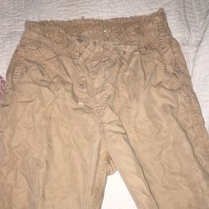 Khaki Jogger Pants